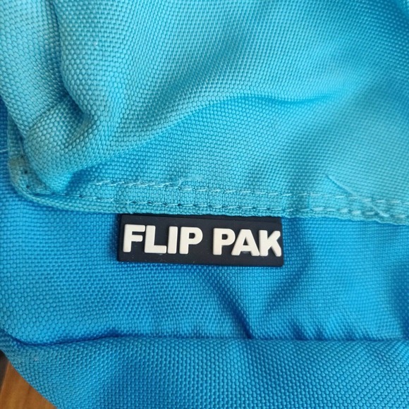 Lilo & Stitch Flip Pak Reversible Backpack Zippered Blue Purple 1N - Picture 7 of 7